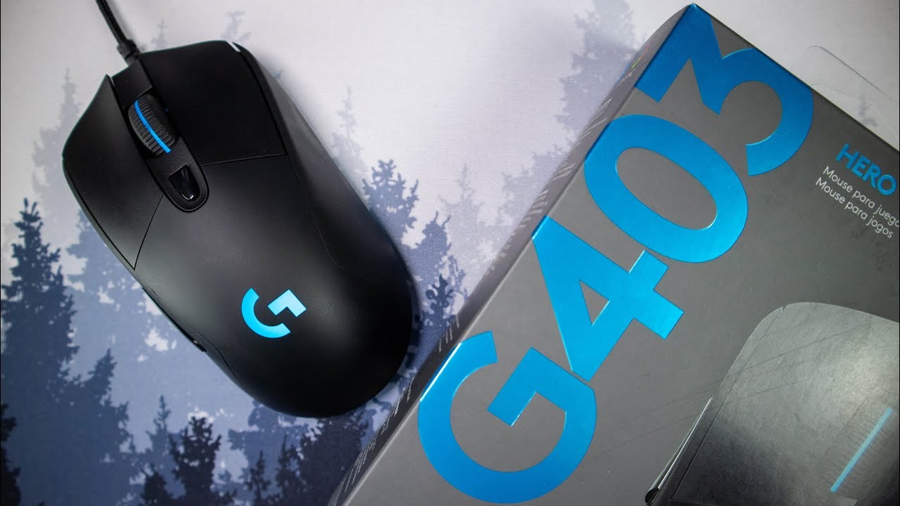 Logitech G403 HERO: Precisão e Conforto para Gamers